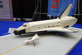 Bild von der NASA-Wings-Pr&auml;sentation