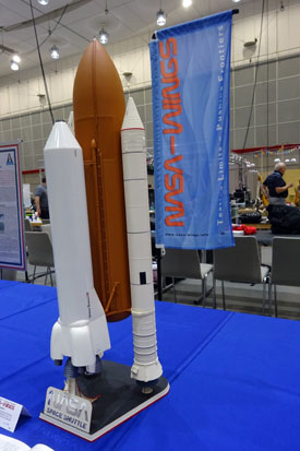 Bild von der NASA-Wings-Pr&auml;sentation