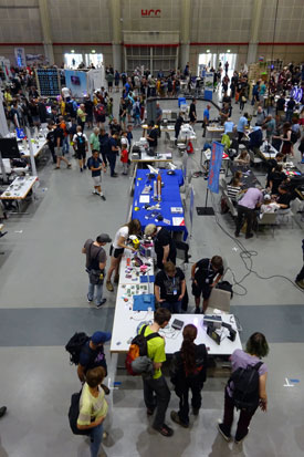 Bild von der NASA-Wings-Pr&auml;sentation