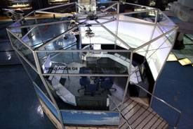 Innenansicht der gro&szlig;en Halle