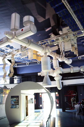 Innenansicht der gro&szlig;en Halle