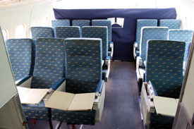 Innenansicht der DC-9