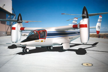 Bild von der Bell XV-15 NASA 703