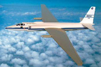 Bild von der Lockheed U-2C NASA 708