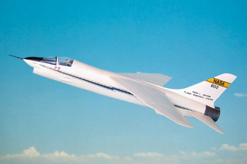 Bild von der Vought LTV F-8C NASA 802