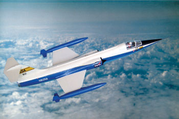 Bild von der Lockheed F-104N NASA 812
