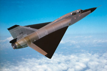 Bild von der Convair NF-106B NASA 816