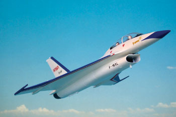 Bild von der General Dynamics F-16XL/B NASA 846