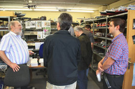 Bild von der Messeabteilung