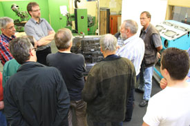 Bild von Besuchergruppe