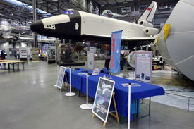 Bild von der NASA-Wings-Pr&auml;sentation