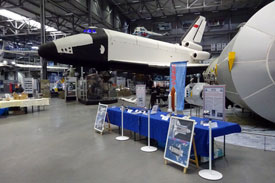 Bild von der NASA-Wings-Pr&auml;sentation