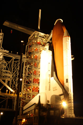 Bild von der STS-Startrampe