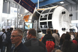 Nahaufnahme vom ATV-Simulator