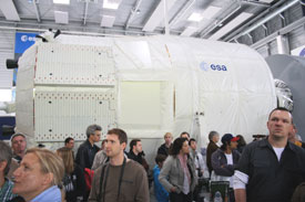 Nahaufnahme vom ATV-Simulator