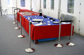 Bild von der Tischfl&auml;che