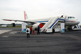 Bild vom A320 des DLR
