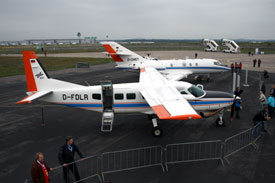 Bild von DLR-Forschungsflugzeugen