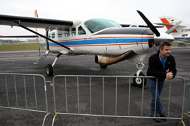 Bild von der Cessna 208B Grand Caravan des DLR