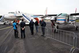 Bild von DLR-Forschungsflugzeugen