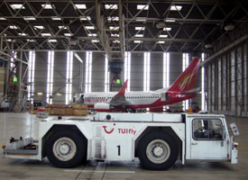 Indoor shot of hangar 2