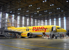 Indoor shot of hangar 2