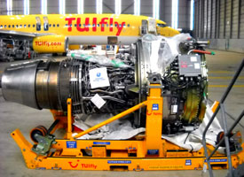 Indoor shot of hangar 1