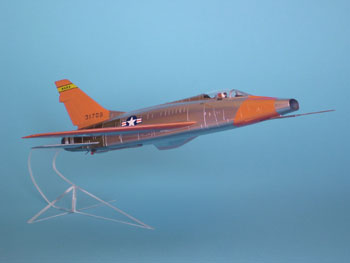 Bild von der North American F-100C USAF 31709