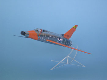 Bild von der North American F-100C USAF 31709