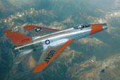 Bild von der North American F-100C