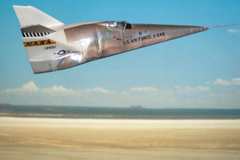 Bild von der Martin Marietta X-24B
